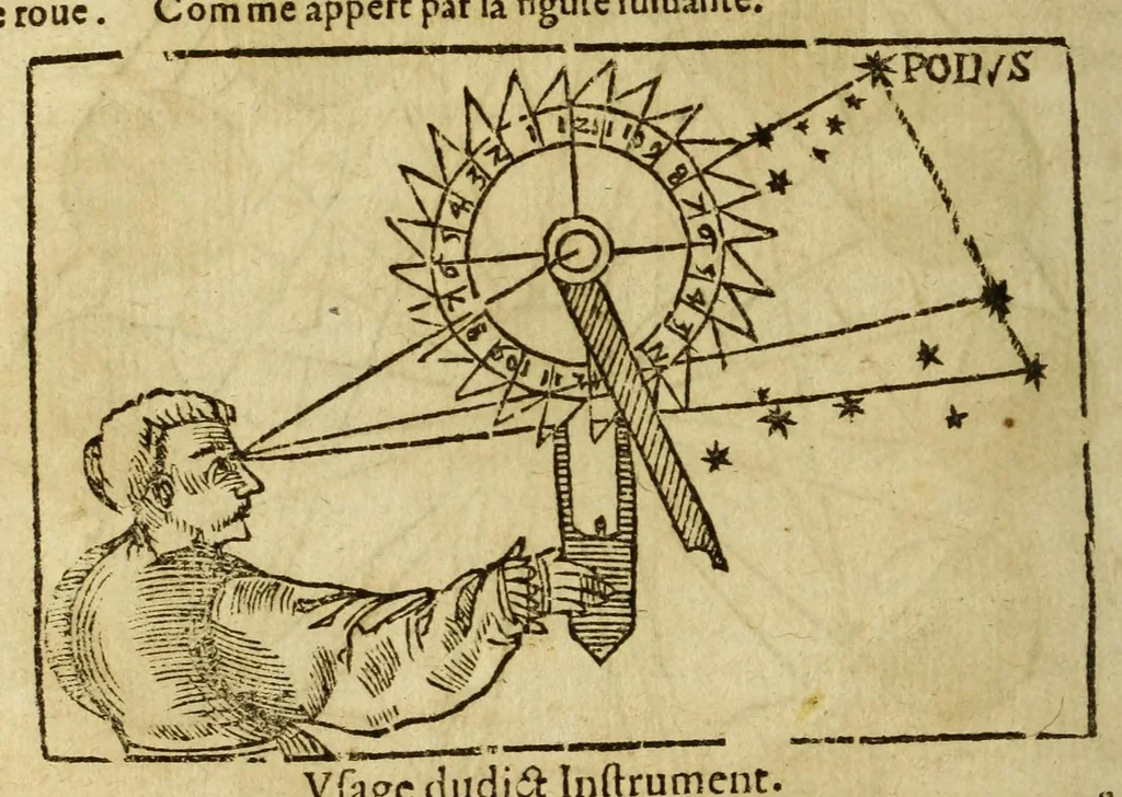 An illustration from Cosmographie, ou Description des quatre parties du monde, contenant la situation, diuision, & estendue de chascune region & prouince d'icelles,, 1581, leaf 204