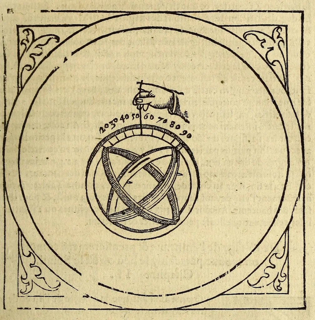 An illustration from Cosmographie, ou Description des quatre parties du monde, contenant la situation, diuision, & estendue de chascune region & prouince d'icelles,, 1581, leaf 221