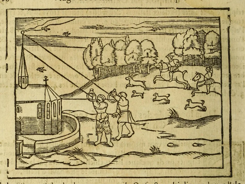 An illustration from Cosmographie, ou Description des quatre parties du monde, contenant la situation, diuision, & estendue de chascune region & prouince d'icelles,, 1581, leaf 236