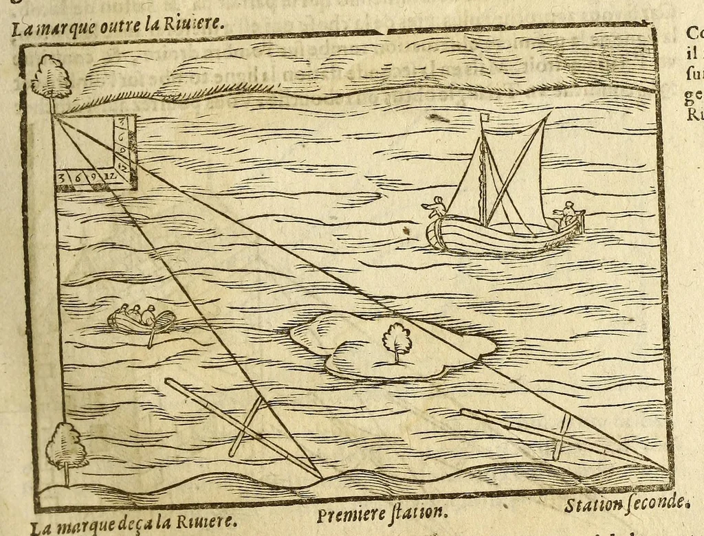 An illustration from Cosmographie, ou Description des quatre parties du monde, contenant la situation, diuision, & estendue de chascune region & prouince d'icelles,, 1581, leaf 347