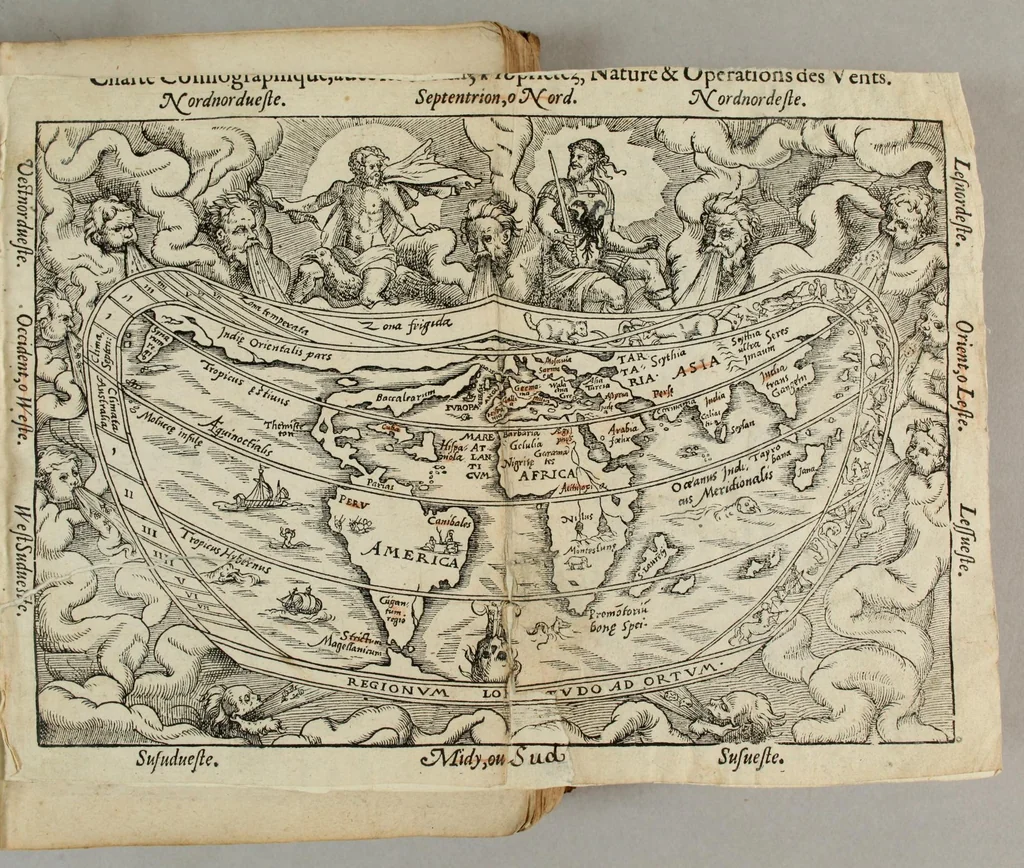 An illustration from Cosmographie, ou Description des quatre parties du monde, contenant la situation, diuision, & estendue de chascune region & prouince d'icelles,, 1581, leaf 83