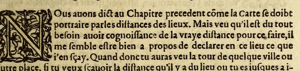 An illustration from Cosmographie, ou Description des quatre parties du monde, contenant la situation, diuision, & estendue de chascune region & prouince d'icelles,, 1581, leaf 217