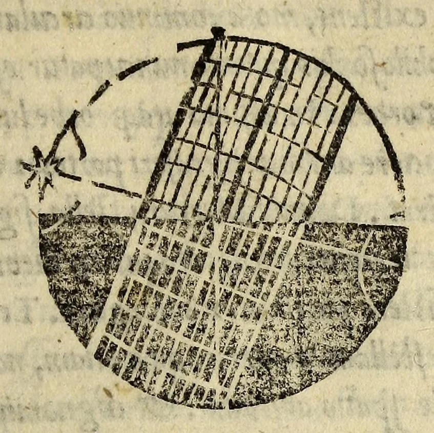 An illustration from Cosmographiæ introductio cum quibusdam geometriæ ac astronomiæ principijs ad eam rem necessarijs, 1535, leaf 29