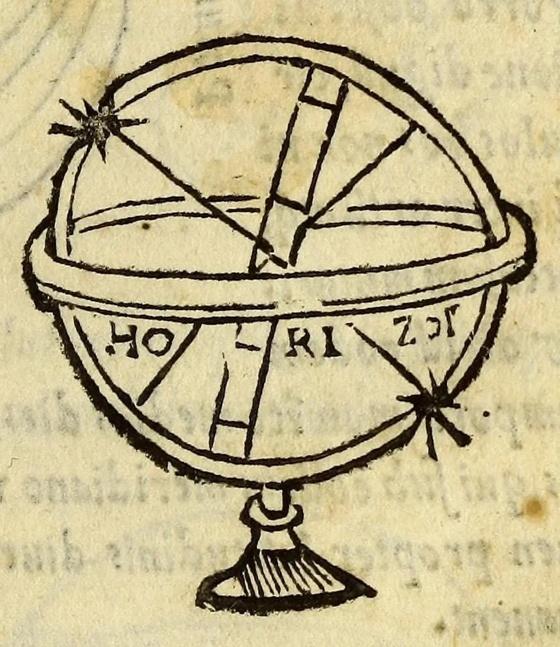 An illustration from Cosmographiæ introductio : cum quibusdam geometriæ ac astronomiæ principijs ad eam rem necessarijs, 1537, leaf 23