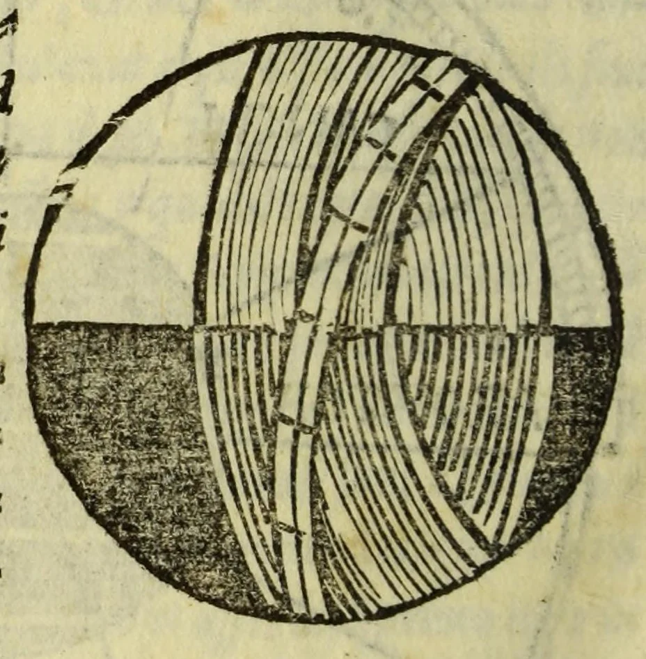 An illustration from Cosmographiæ introductio : cum quibusdam geometriæ ac astronomiæ principijs ad eam rem necessarijs, 1537, leaf 28