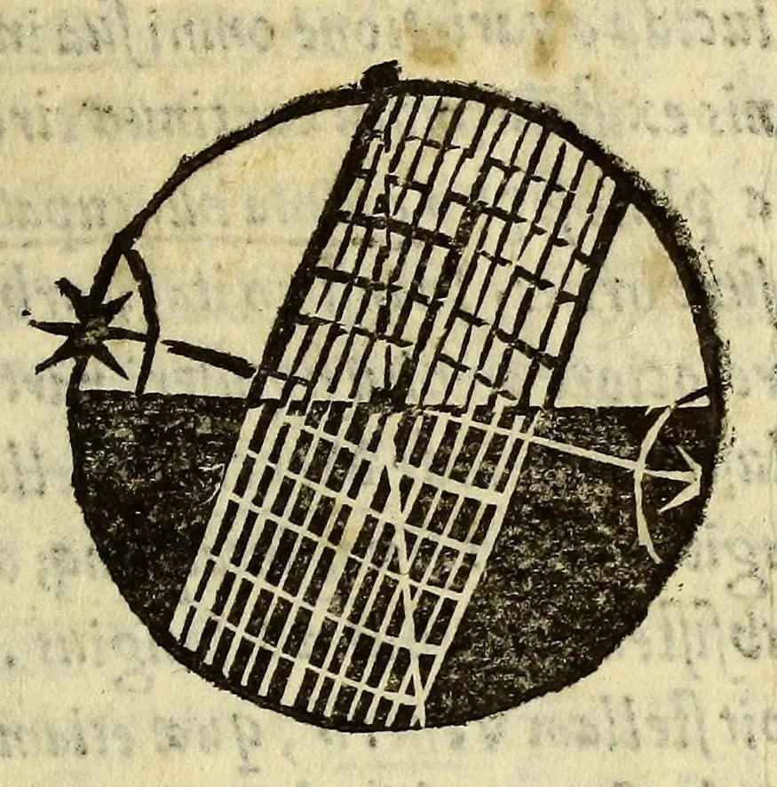 An illustration from Cosmographiæ introductio : cum quibusdam geometriæ ac astronomiæ principijs ad eam rem necessarijs, 1537, leaf 29