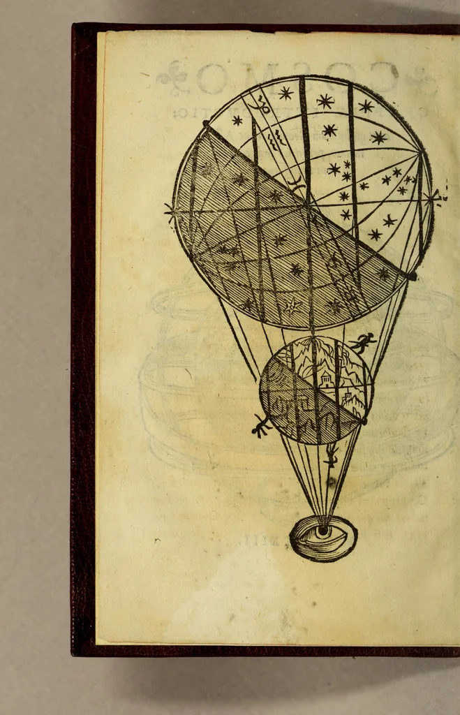 An illustration from Cosmographiæ introductio : cum quibusdam geometriæ ac astronomiæ principijs ad eam rem necessarijs, 1533, leaf 8