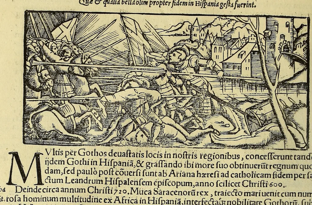 An illustration from Cosmographiæ uniuersalis lib. VI. in quibus iuxta certioris fidei scriptorum traditionem describuntur, omnium habitabilis orbis partium situs, propriæq[ue] dotes. regionum topographicæ effigies ..., 1554, leaf 146