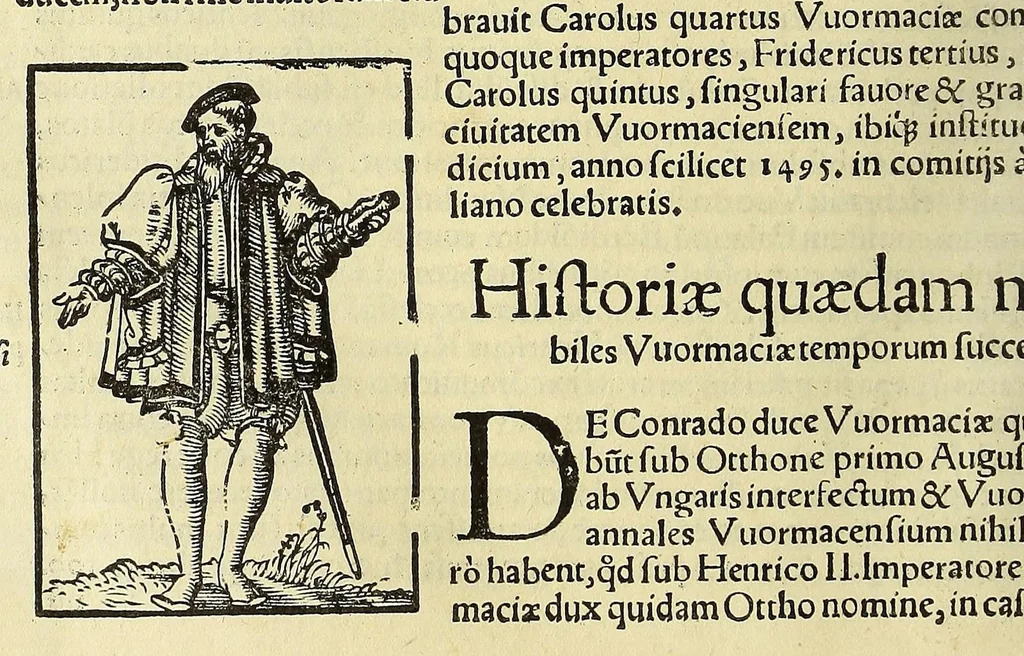 An illustration from Cosmographiæ uniuersalis lib. VI. in quibus iuxta certioris fidei scriptorum traditionem describuntur, omnium habitabilis orbis partium situs, propriæq[ue] dotes. regionum topographicæ effigies ..., 1554, leaf 568