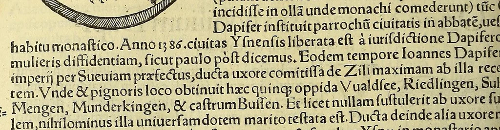 An illustration from Cosmographiæ uniuersalis lib. VI. in quibus iuxta certioris fidei scriptorum traditionem describuntur, omnium habitabilis orbis partium situs, propriæq[ue] dotes. regionum topographicæ effigies ..., 1554, leaf 656