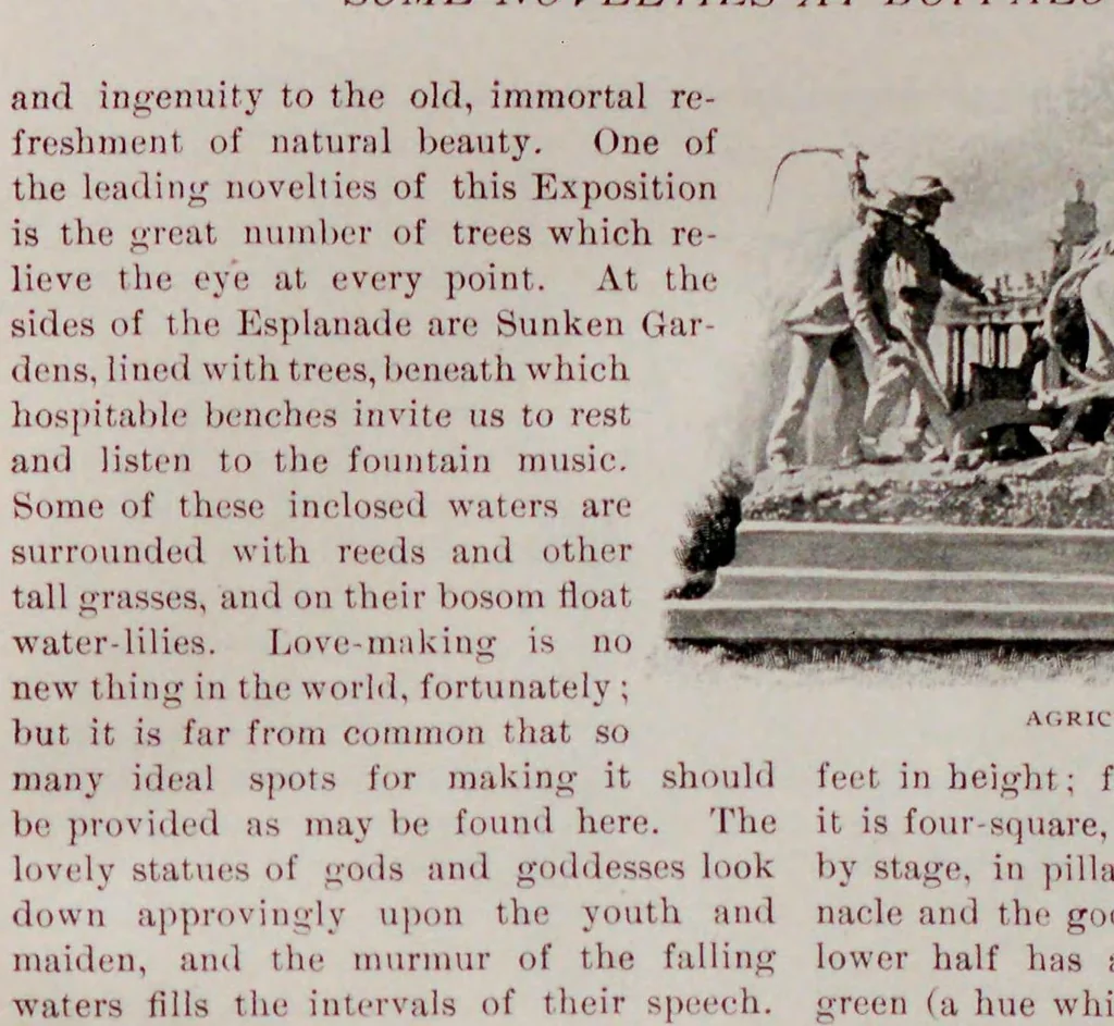 An illustration from The cosmopolitan : an illustrated monthly magazine, September, 1901 : souvenir number of the Buffalo Exposition, 1901, leaf 49