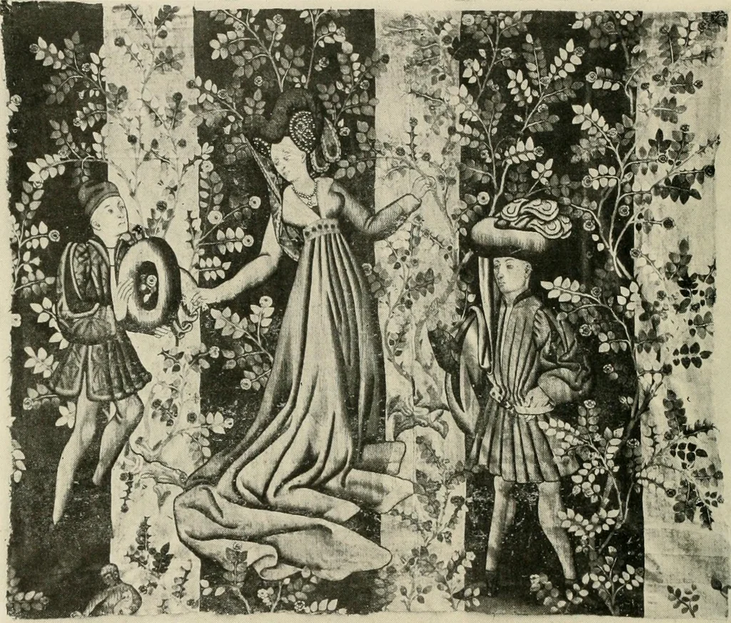 An illustration from Costume design and illustration, 1918, leaf 105