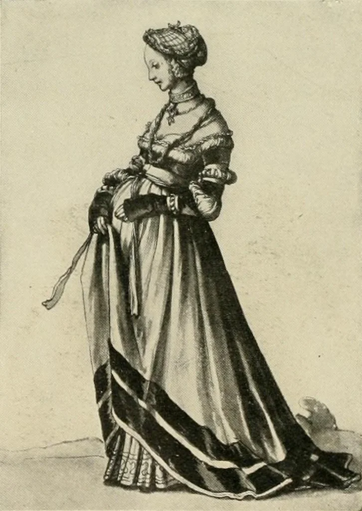 An illustration from Costume design and illustration, 1918, leaf 107