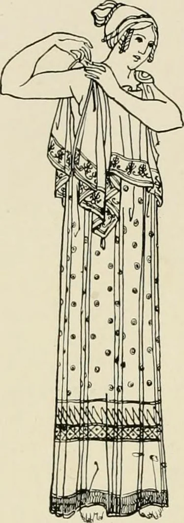 An illustration from Costume design and illustration, 1918, leaf 113