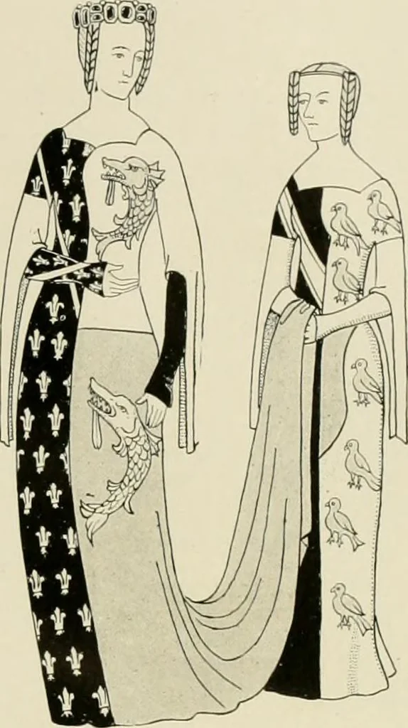 An illustration from Costume design and illustration, 1918, leaf 114