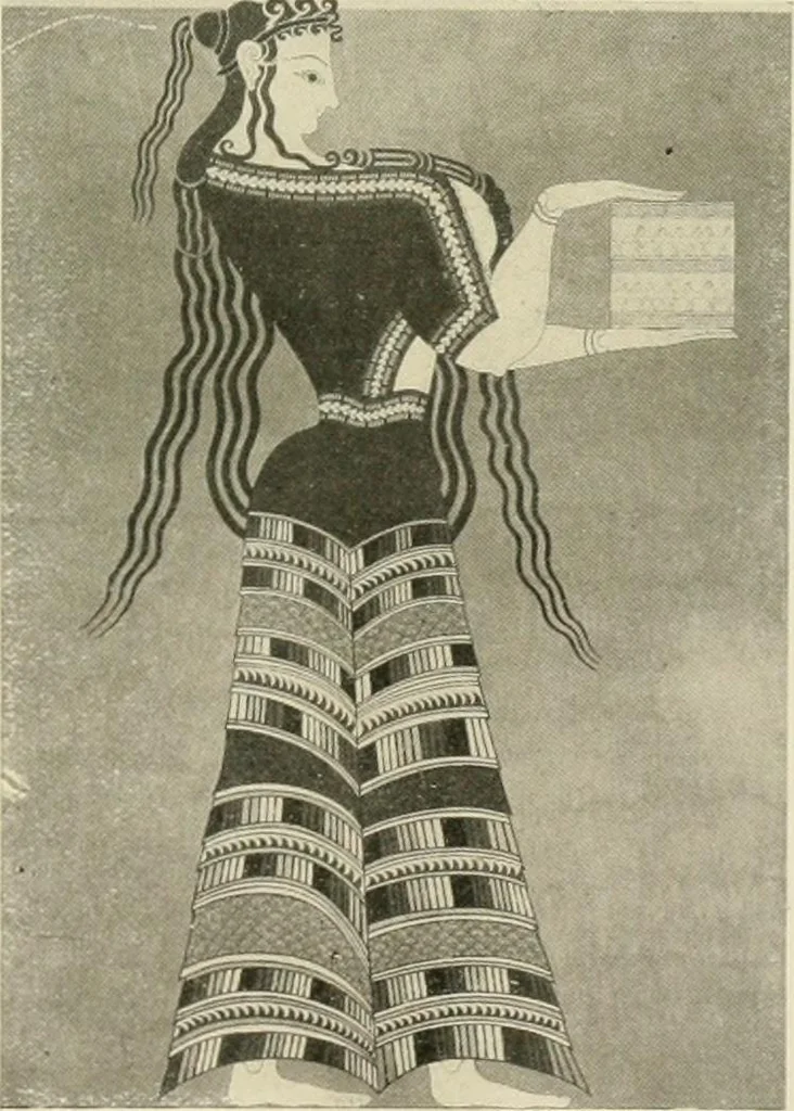 An illustration from Costume design and illustration, 1918, leaf 124