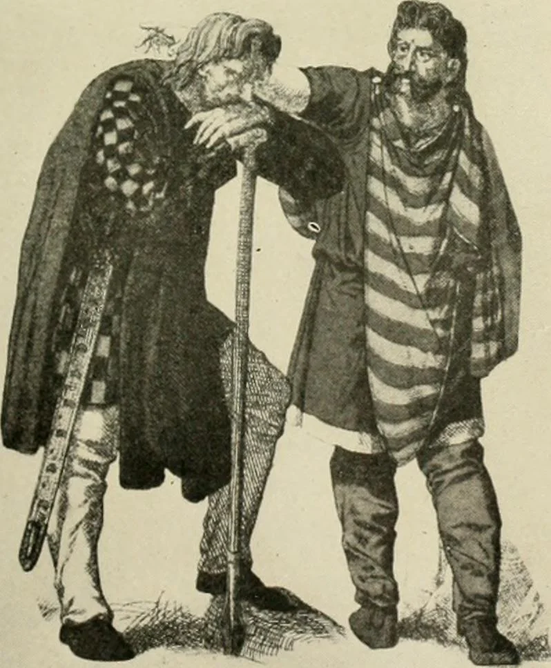 An illustration from Costume design and illustration, 1918, leaf 126
