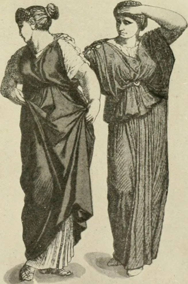An illustration from Costume design and illustration, 1918, leaf 126