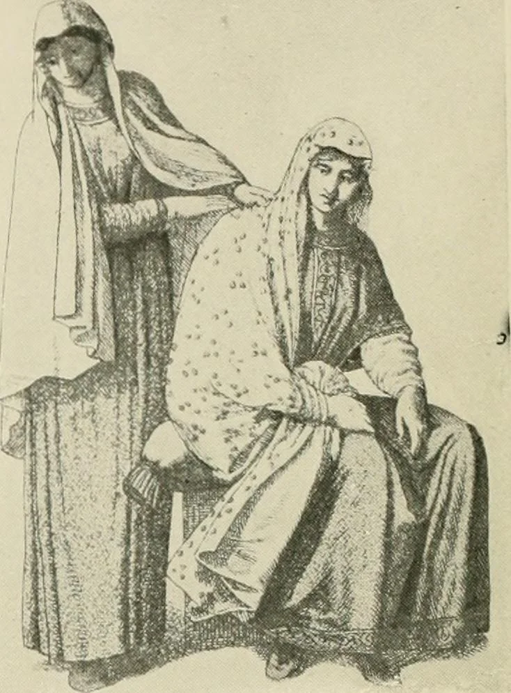 An illustration from Costume design and illustration, 1918, leaf 127