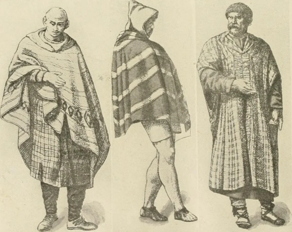An illustration from Costume design and illustration, 1918, leaf 127