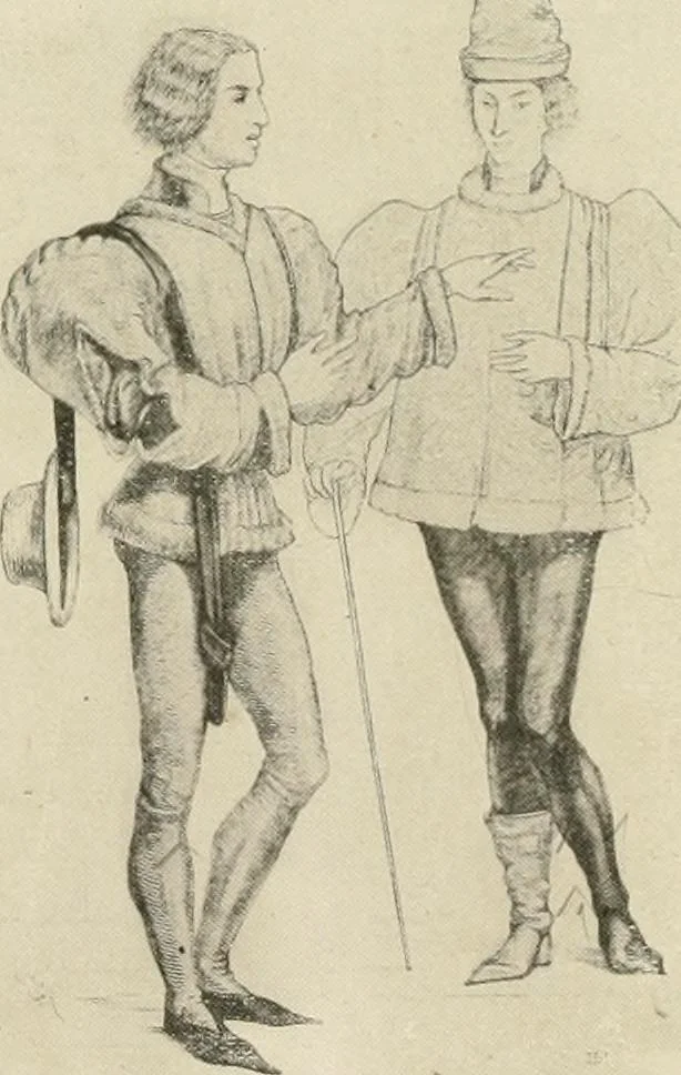 An illustration from Costume design and illustration, 1918, leaf 131