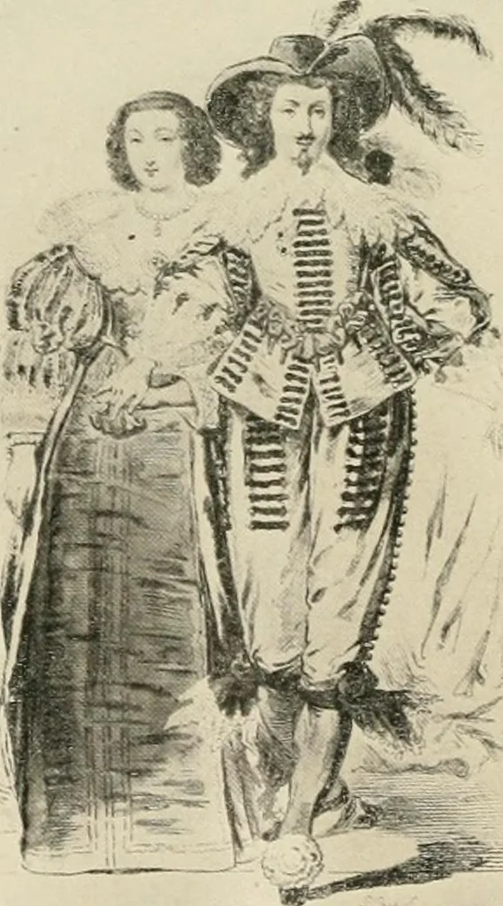 An illustration from Costume design and illustration, 1918, leaf 135
