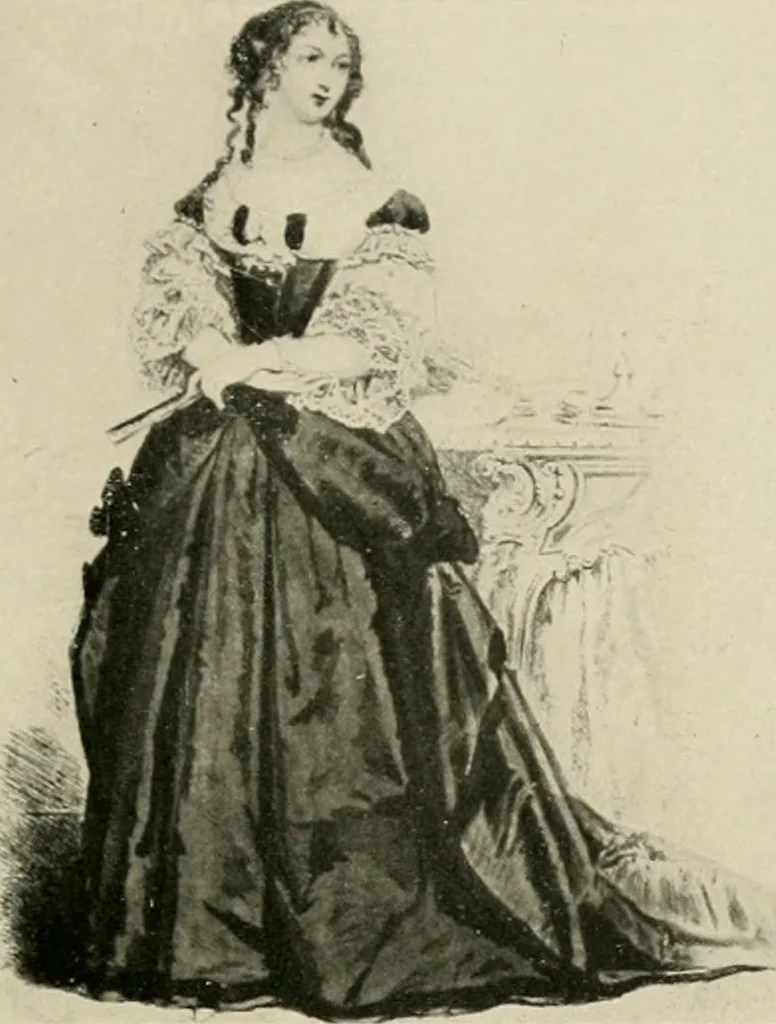 An illustration from Costume design and illustration, 1918, leaf 136