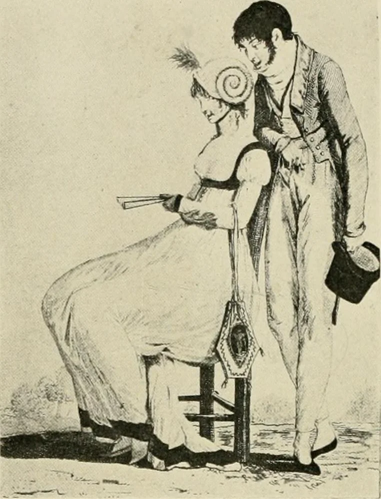An illustration from Costume design and illustration, 1918, leaf 141