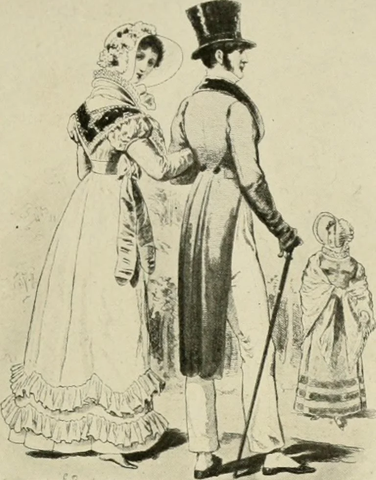 An illustration from Costume design and illustration, 1918, leaf 142