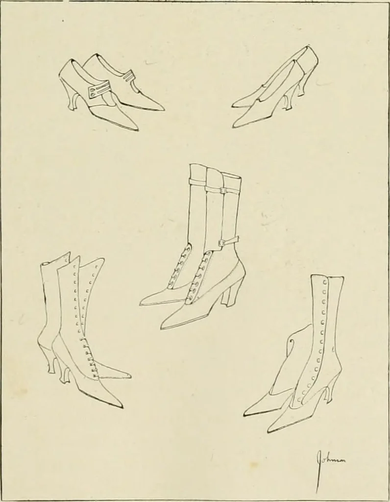 An illustration from Costume design and illustration, 1918, leaf 26