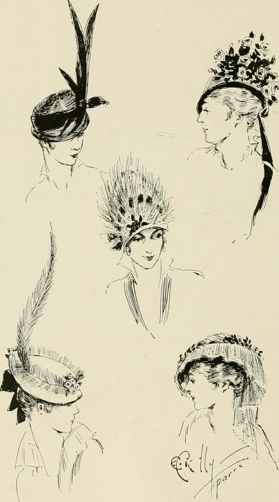 An illustration from Costume design and illustration, 1918, leaf 27