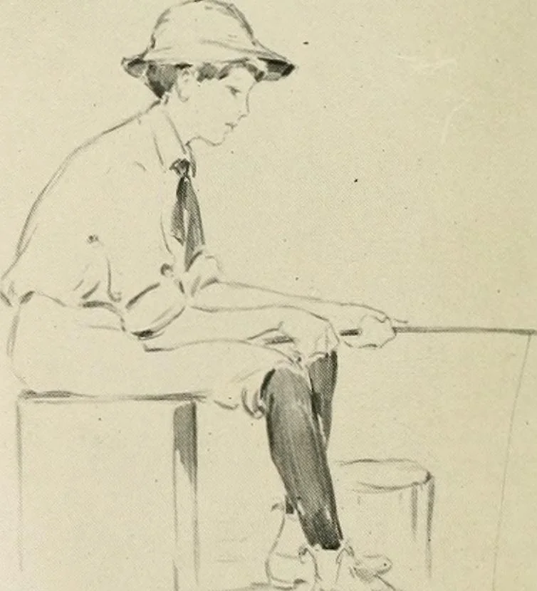 An illustration from Costume design and illustration, 1918, leaf 29