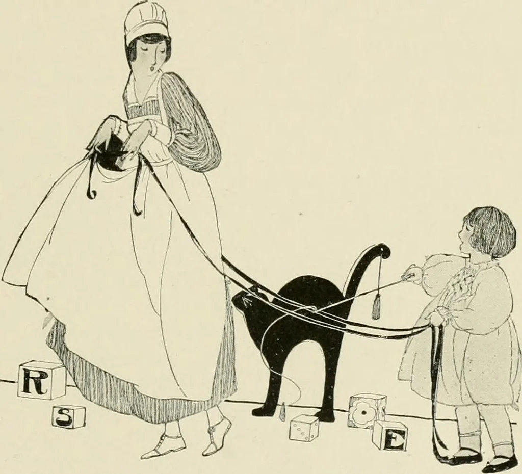 An illustration from Costume design and illustration, 1918, leaf 32