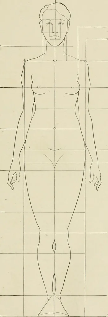 An illustration from Costume design and illustration, 1918, leaf 34