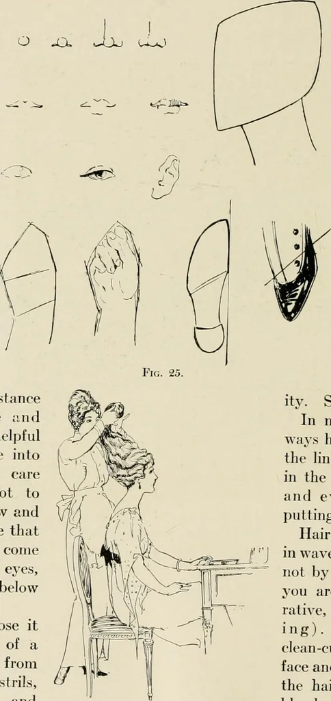 An illustration from Costume design and illustration, 1918, leaf 37