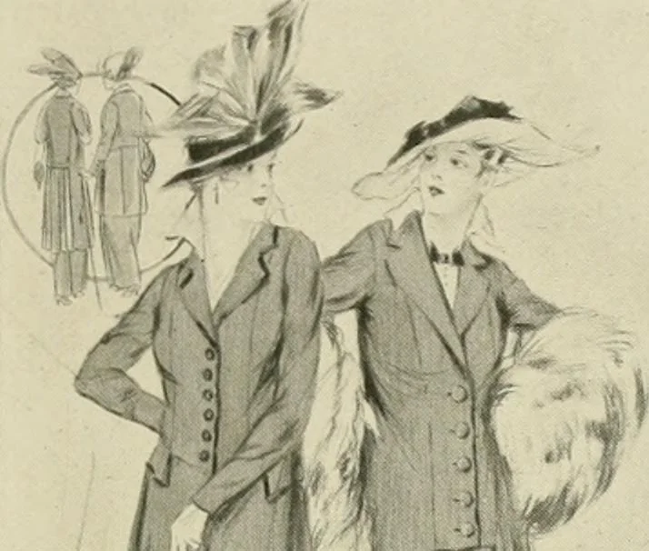 An illustration from Costume design and illustration, 1918, leaf 50