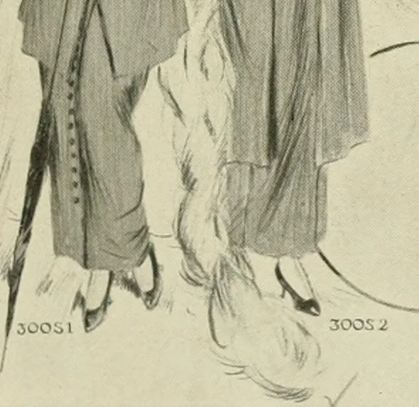 An illustration from Costume design and illustration, 1918, leaf 50