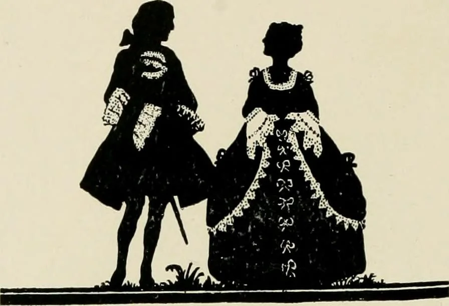 An illustration from Costume design and illustration, 1918, leaf 55