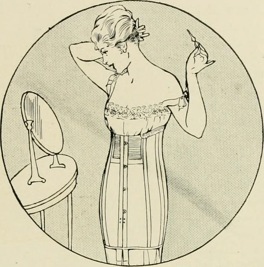 An illustration from Costume design and illustration, 1918, leaf 58