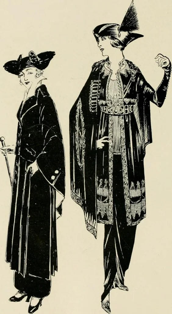 An illustration from Costume design and illustration, 1918, leaf 59