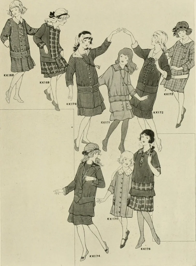 An illustration from Costume design and illustration, 1918, leaf 60