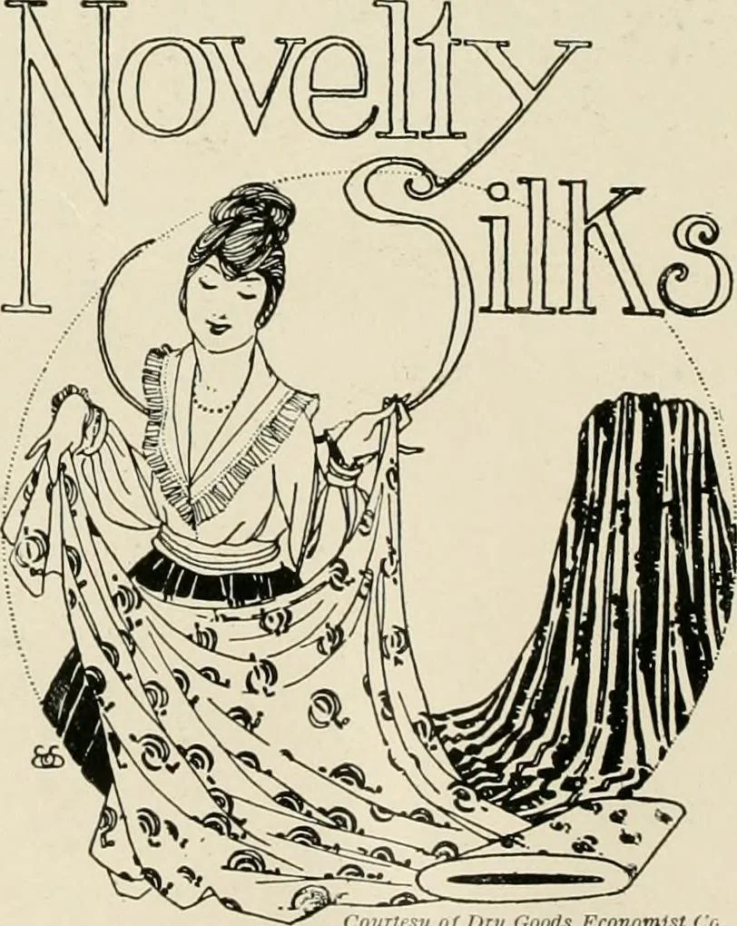 An illustration from Costume design and illustration, 1918, leaf 69
