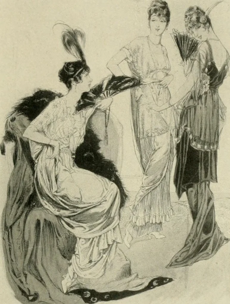 An illustration from Costume design and illustration, 1918, leaf 70