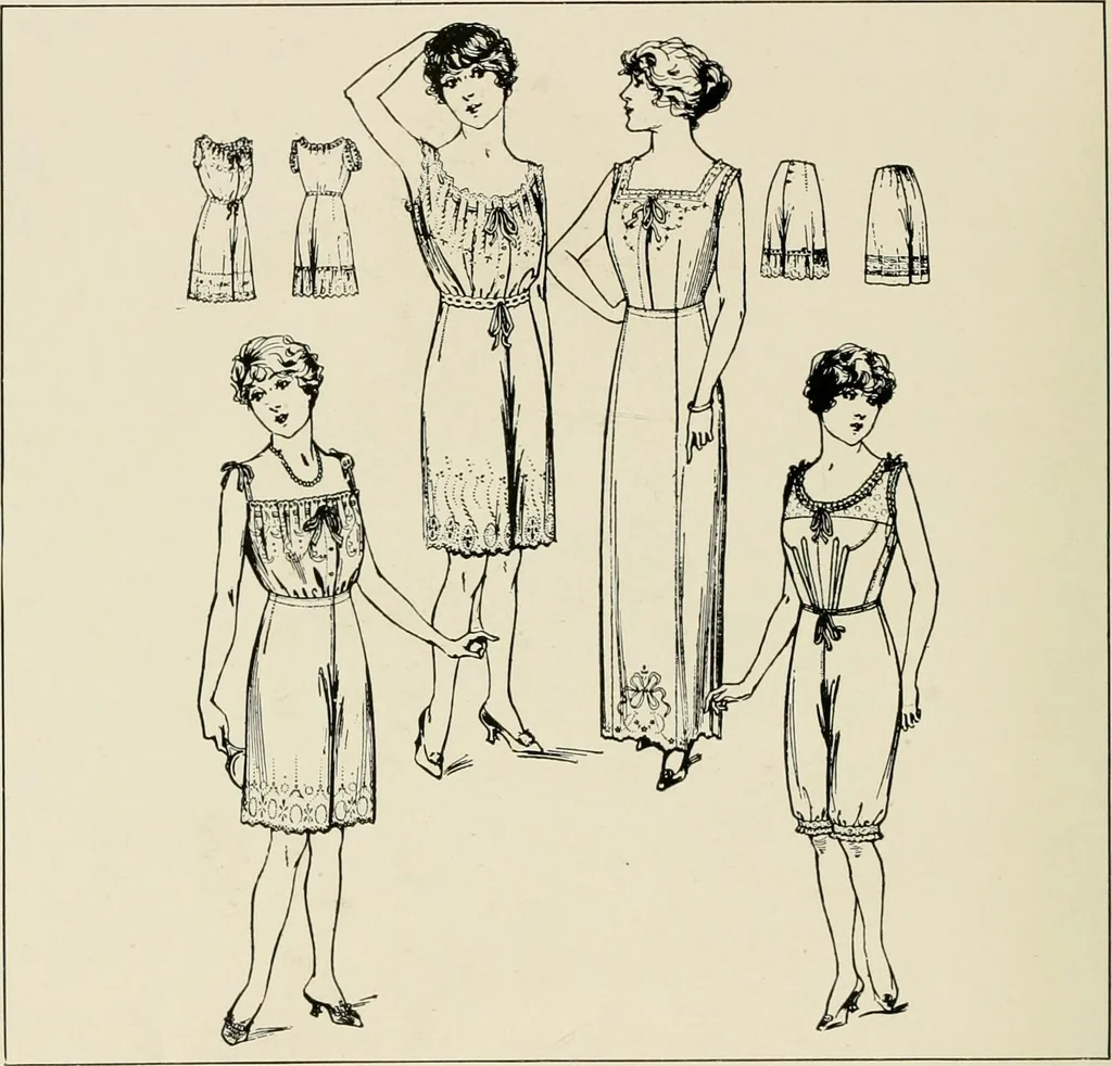 An illustration from Costume design and illustration, 1918, leaf 71