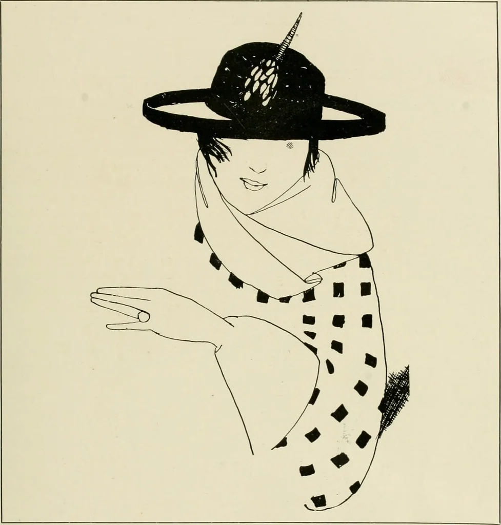 An illustration from Costume design and illustration, 1918, leaf 72