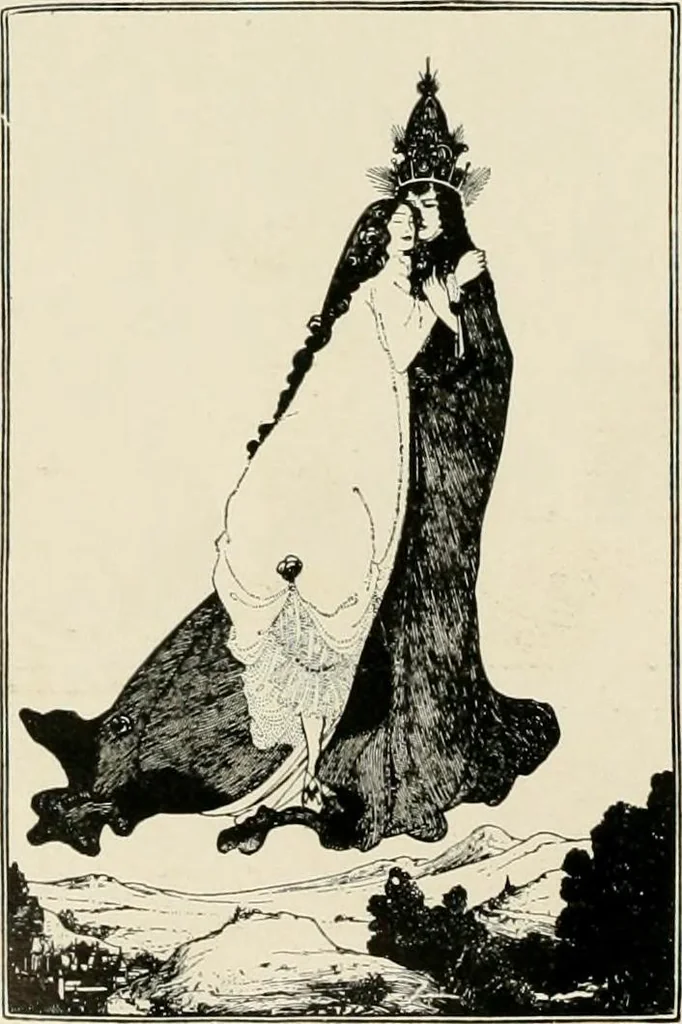 An illustration from Costume design and illustration, 1918, leaf 73