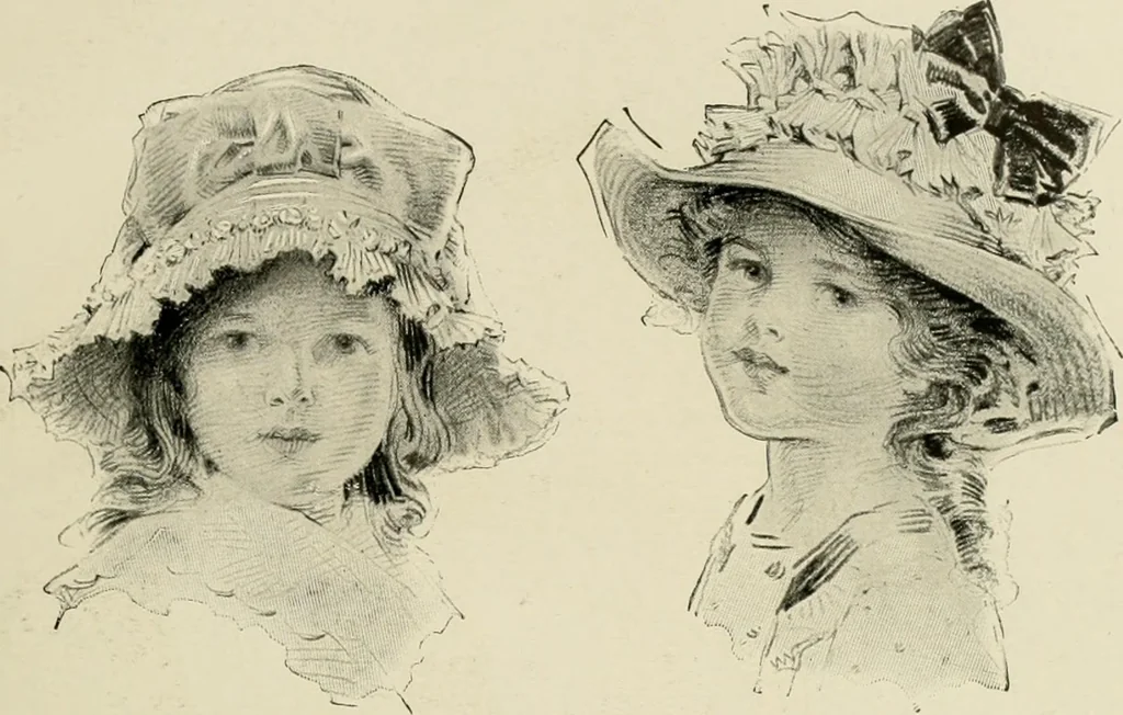 An illustration from Costume design and illustration, 1918, leaf 78