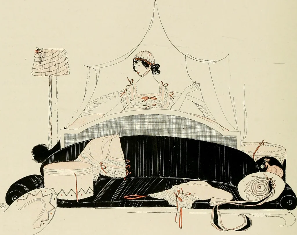 An illustration from Costume design and illustration, 1918, leaf 85