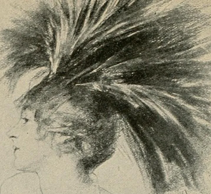 An illustration from Costume design and illustration, 1918, leaf 9