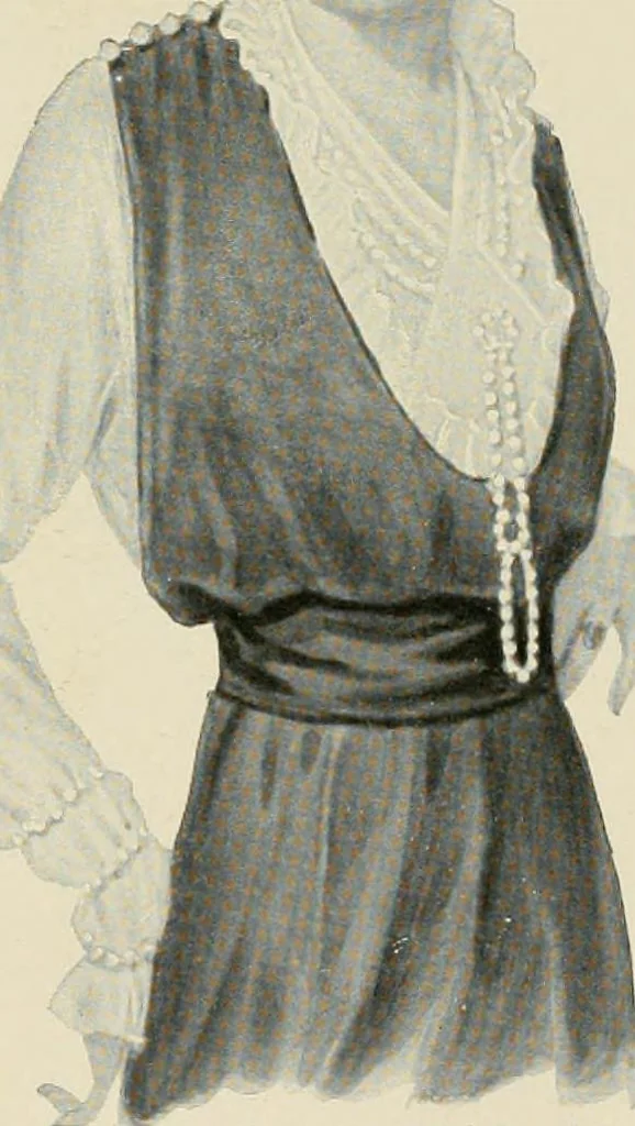 An illustration from Costume design and illustration, 1918, leaf 99